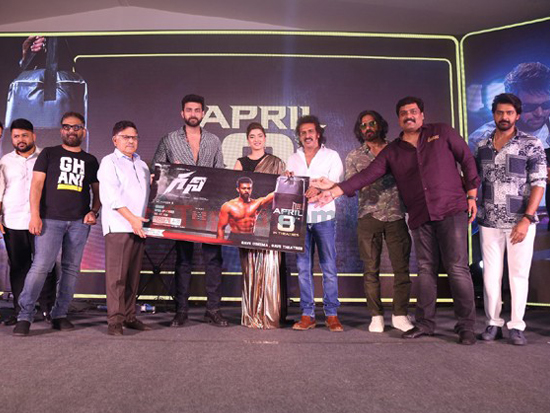 Ghani Pre Release event